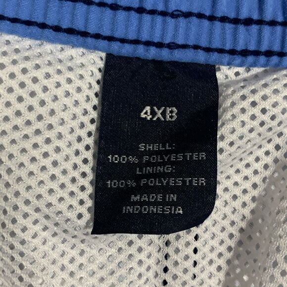 Brand New Roundtree & Yorke Men's Size 4XB Big Blue Orange Board Shorts Swimwear - Picture 3 of 9